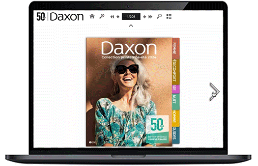 Daxon, catalogue intéractif de la collection printemps-été 2024