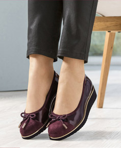 Brick Elder Inlay Pédiconfort - Chaussures confortables pour pieds sensibles